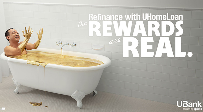 Rewards are Real photographed by Michael Corridore for Ubank